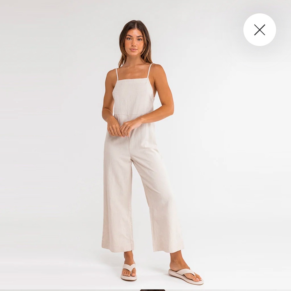Rhythm Women’s Classic Jumpsuit - Oatmeal